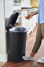 Load image into Gallery viewer, Rubbermaid NEW 2019 VERSION Step-On Lid Trash Can for Home, Kitchen, and Bathroom Garbage, 13 Gallon