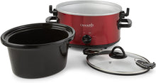 Load image into Gallery viewer, Crock-Pot SCCPVL400-R 4-Quart Cook and Carry Slow Cooker