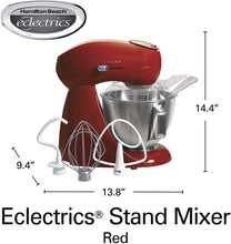 Load image into Gallery viewer, Hamilton Beach Eclectrics All-Metal Stand Mixer