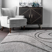 Load image into Gallery viewer, nuLOOM OZSG08A Soft and Plush Shaggy Curves Caroyln Shag Rug