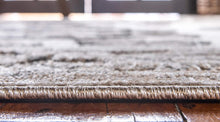 Load image into Gallery viewer, Unique Loom Outdoor Botanical Collection Vintage Patchwork Transitional Indoor and Outdoor Flatweave Area Rug