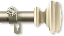 Load image into Gallery viewer, Rod Desyne Bedpost Curtain Rod 1" OD inch Single Set