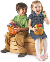 Load image into Gallery viewer, Learning Resources New Sprouts Deluxe Market Set, Play Food, Grocery Play Toy, 32 Piece Set, Ages 2+
