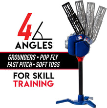 Load image into Gallery viewer, Franklin Sports Baseball Pitching Machine - Adjustable Baseball Hitting &amp; Fielding Practice Machine For Kids - with 6 Baseballs - Great For Practice,Blue