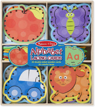 Load image into Gallery viewer, Alphabet Lacing Cards