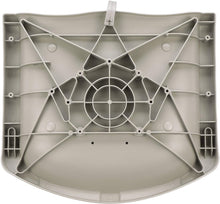 Load image into Gallery viewer, Attwood 98391GY Padded Boat Seat, Gray, Molded Plastic Frame, 20 Inches W x 17 Inches D x 12 Inches H