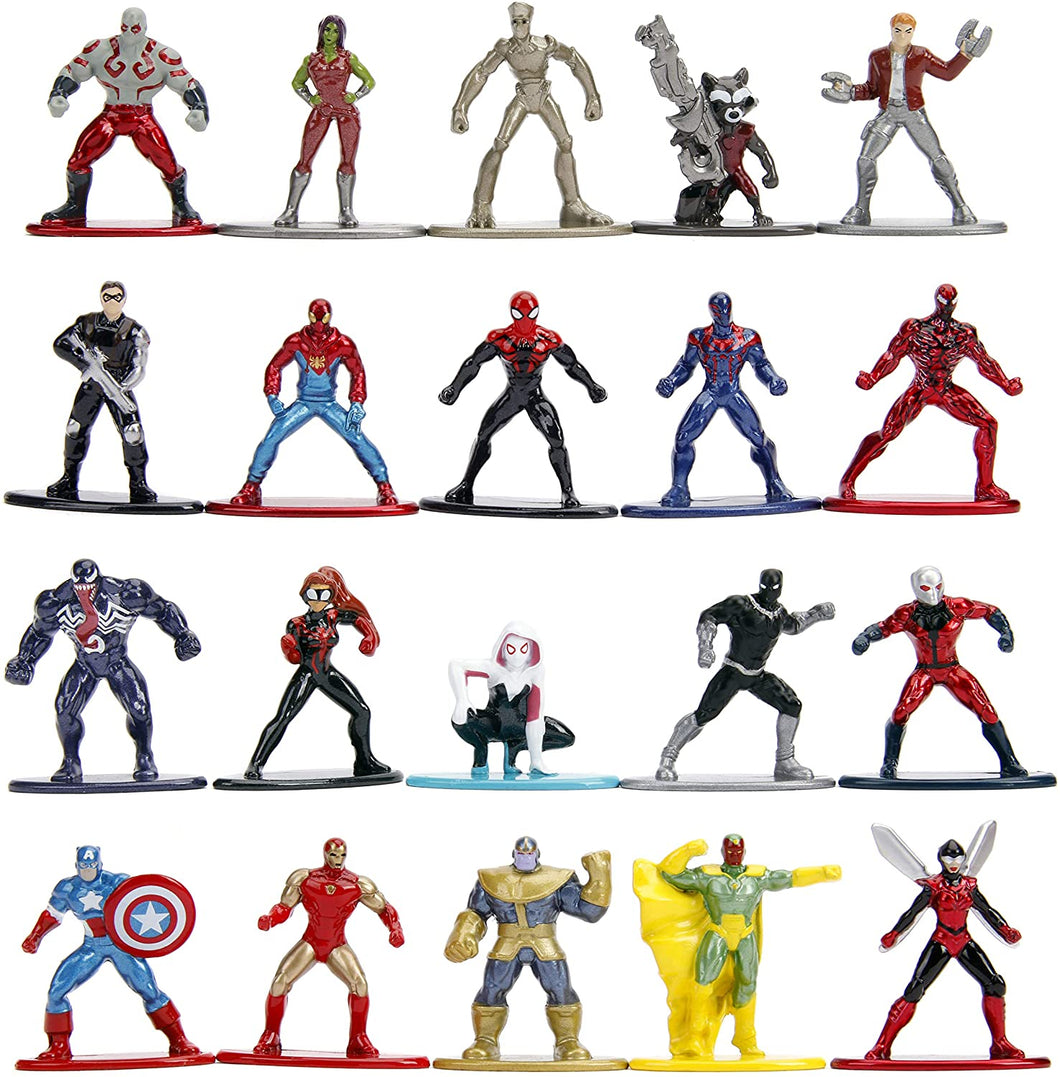Jada Toys Marvel Nano Figures 20 Pack