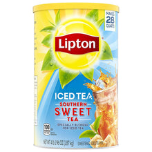 Load image into Gallery viewer, Lipton Iced Tea Mix, Southern Sweet Tea, 28 qt