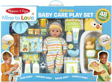 Load image into Gallery viewer, Melissa &amp; Doug Deluxe Baby Care Play Set