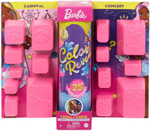 Load image into Gallery viewer, Barbie Color Reveal Doll Set with 25 Surprises Including 2 Pets &amp; Day-to-Night Transformation: 15 Mystery Bags Contain Doll Clothes &amp; Accessories for 2 Looks; Water Reveals Look of Metallic Doll