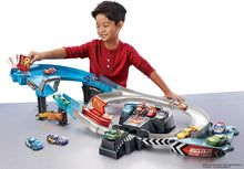 Load image into Gallery viewer, Disney and Pixar Cars Rust-Eze Double Circuit Speedway Playset Test Track Set for Drift, Race and Crash Competitions