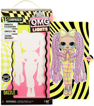Load image into Gallery viewer, L.O.L. Surprise! O.M.G. Lights Dazzle Fashion Doll with 15 Surprises