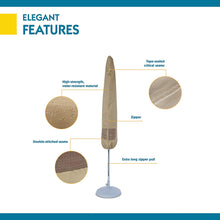 Load image into Gallery viewer, Duck Covers Elegant Patio Umbrella Cover with Installation Pole, Fits 8&#39; to 10&#39; Umbrellas, 76-Inch