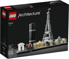 Load image into Gallery viewer, LEGO Architecture Skyline Collection 21044 Paris Skyline Building Kit With Eiffel Tower Model and other Paris City Architecture for build and display (649 Pieces)