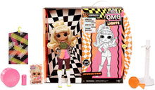 Load image into Gallery viewer, L.O.L. Surprise! O.M.G. Lights Speedster Fashion Doll with 15 Surprises, Multicolor