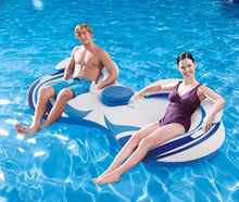 Load image into Gallery viewer, Summer Waves  100"x48" 2 Person Cooler Lounge
