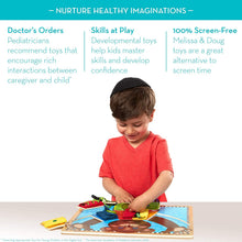 Load image into Gallery viewer, Melissa &amp; Doug Basic Skills Board (Developmental Toys, 6 Removable Pieces &amp; Puzzle Board, Practice Fine Motor Skills, Great Gift for Girls and Boys - Best for 3, 4, and 5 Year Olds)