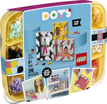 Load image into Gallery viewer, LEGO DOTS Creative Picture Frames 41914 DIY Creative Craft Decorations Kit for Kids, Makes a Great Gift for Kids Who Like Doing Crafts at Home and Fun Picture Frame Ideas, New 2020 (398 Pieces)