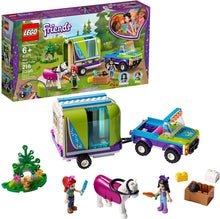 Load image into Gallery viewer, LEGO Friends Mia's Horse Trailer 41371 Building Kit with Mia and Emma Mini Dolls Includes Toy Truck, Horse, and Rabbit for Creative Play (216 Pieces)