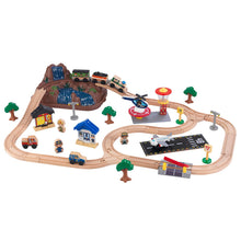 Load image into Gallery viewer, KidKraft Bucket Top Mountain Train Set