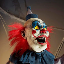 Load image into Gallery viewer, Home Accents Holiday Halloween Decor Old Time Clown 6.9 ft. Life-Sized Animated Glowing Yellow Eyes