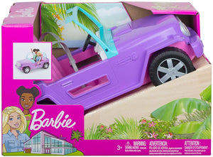 Barbie Off-Road Vehicle with Rolling Wheels
