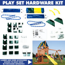 Load image into Gallery viewer, Alpine Custom Swing Set Hardware Kit (wood not included)