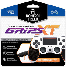 Load image into Gallery viewer, KontrolFreek Performance Grips for Playstation 4 (PS4) Controller | Black