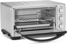 Load image into Gallery viewer, Cuisinart TOB-1010 Toaster Oven Broiler, 11.77&quot; x 15.86&quot; x 7.87&quot;, Silver