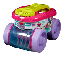 Load image into Gallery viewer, Mega Bloks Block Scooping Wagon Building Set Pink