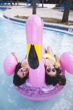 Load image into Gallery viewer, Pool Candy Giant Glitterfied Pool Inflatable, Flamingo