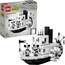 Load image into Gallery viewer, LEGO Ideas 21317 Disney Steamboat Willie Building Kit