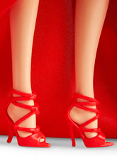 Load image into Gallery viewer, Barbie Collector Mattel 75th Anniversary Doll in Red Chiffon Gown, Blonde