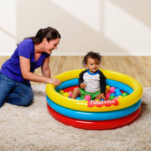 Load image into Gallery viewer, Fisher Price 3-Ring Fun And Colorful Ball Pit Pool For Ages 2 And Up | 93501E-BW