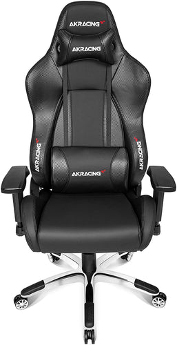 AKRacing Masters Series Premium Gaming Chair with High Backrest, Recliner, Swivel, Tilt, 4D Armrests, Rocker and Seat Height Adjustment Mechanisms with 5/10 warranty