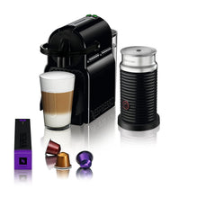 Load image into Gallery viewer, Nespresso Inissia Espresso Machine by De'Longhi with Aeroccino, Black