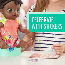 Load image into Gallery viewer, Baby Alive Potty Dance Baby: Talking Baby Doll with Black Curly Hair, Potty, Rewards Chart, Undies and More, Doll That “Pees” on Her Potty, for Girls and Boys 3 Years Old And Up