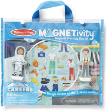 Load image into Gallery viewer, Melissa &amp; Doug Magentivity Magnetic Dress-Up Play Set – Dress &amp; Play Careers