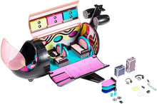 Load image into Gallery viewer, LOL Surprise OMG Remix 4-in-1 Plane Playset with Music Recording Studio, Mixing Booth and 50 Surprises
