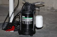 Load image into Gallery viewer, Wayne CDU 800 1/2 HP Cast Iron Submersible Sump Pump with Automatic Switch,