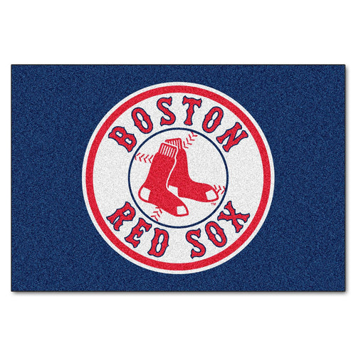 FANMATS MLB Boston Red Sox Nylon Face Starter Rug