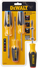 Load image into Gallery viewer, DEWALT Screwdriver Set, 4 Piece (DWHT62512) , Black