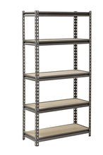 Load image into Gallery viewer, Muscle Rack UR301260PB5P-SV Silver Vein Steel Storage Rack, 5 Adjustable Shelves, 4000 lb. Capacity, 60" Height x 30" Width x 12" Depth