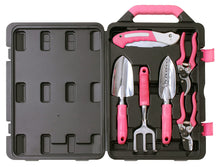 Load image into Gallery viewer, Apollo Precision Tools DT3706P Garden Tool Kit, Pink, 6-Piece, Donation Made to Breast Cancer Research