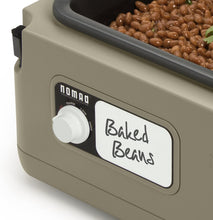 Load image into Gallery viewer, Presto 06012 Nomad 8-quart Traveling Slow Cooker, Tan