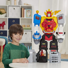 Load image into Gallery viewer, Playskool Heroes Power Rangers Power Morphin Megazord, 2-in-1 Converting Playset, 2-Foot Megazord with Lights &amp; Sounds, Kids Ages 3 &amp; Up