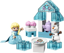 Load image into Gallery viewer, LEGO DUPLO Disney Frozen Toy Featuring Elsa and Olaf's Tea Party 10920 Disney Frozen Gift for Kids and Toddlers, New 2020 (17 Pieces)