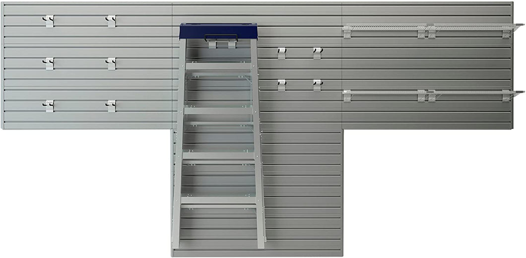 Flow Wall FWS-4812-12SB2 Bonus Hook Starter Pack Model for Garage Organization Systems, Silver