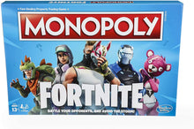 Load image into Gallery viewer, Monopoly: Fortnite Edition Board Game Inspired by Fortnite Video Game Ages 13 and Up