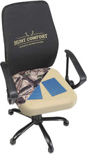 Load image into Gallery viewer, Hunt Comfort GelCore Mesh 360 Degree Swivel Versatile Hunting Blind Seat and Office Chair Support with Threaded Height Adjustment